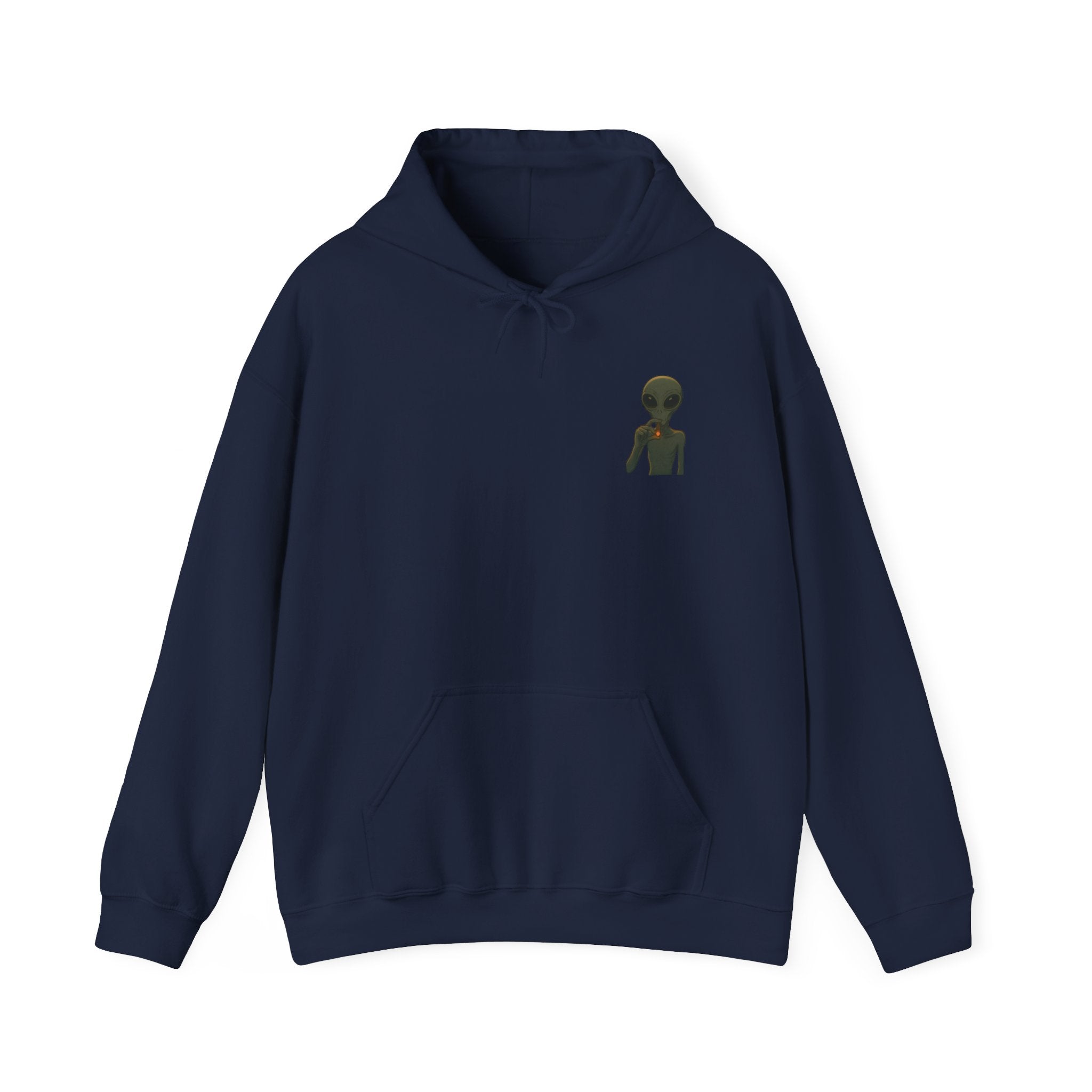 Hoodie — "This Planet Is Under New Management" Alien Graphic Pullover