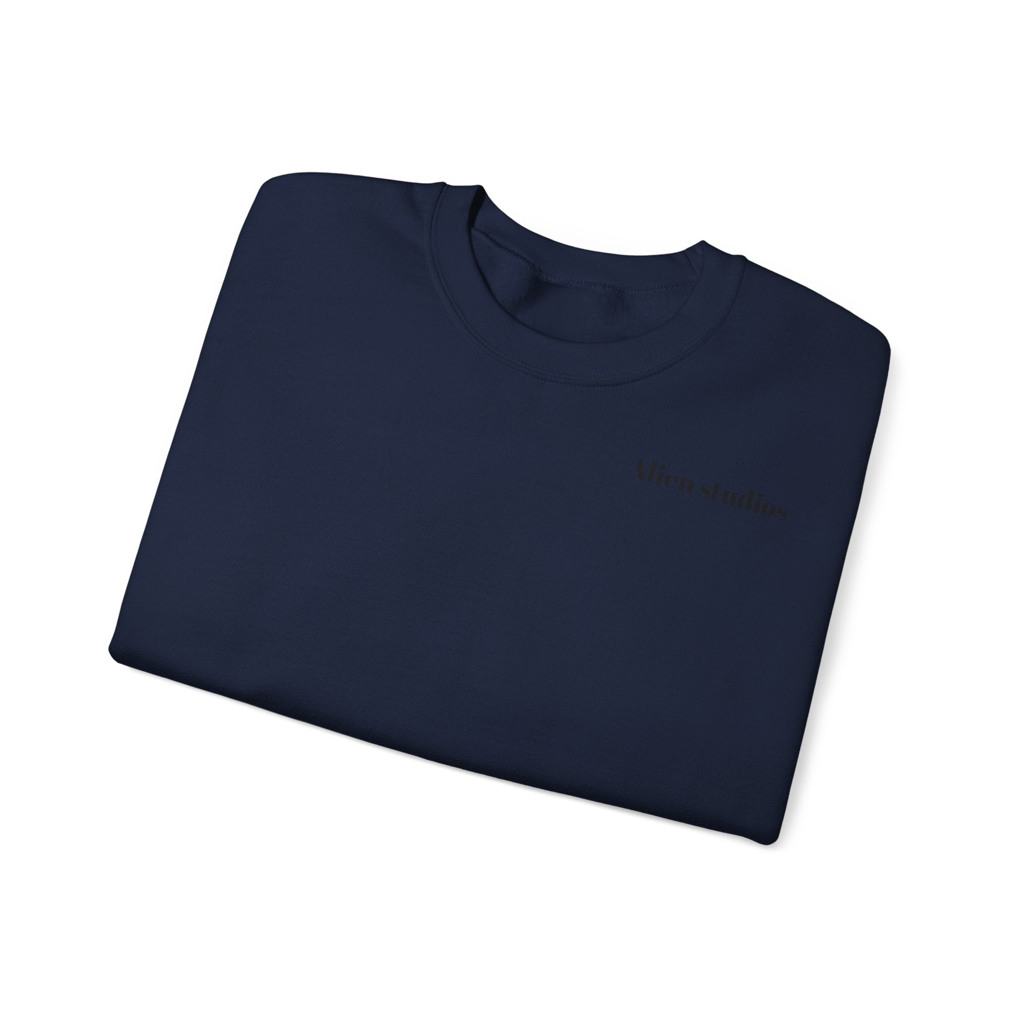 Alien Studios logo sweatshirt | Crewneck sweatshirt, minimalist back text