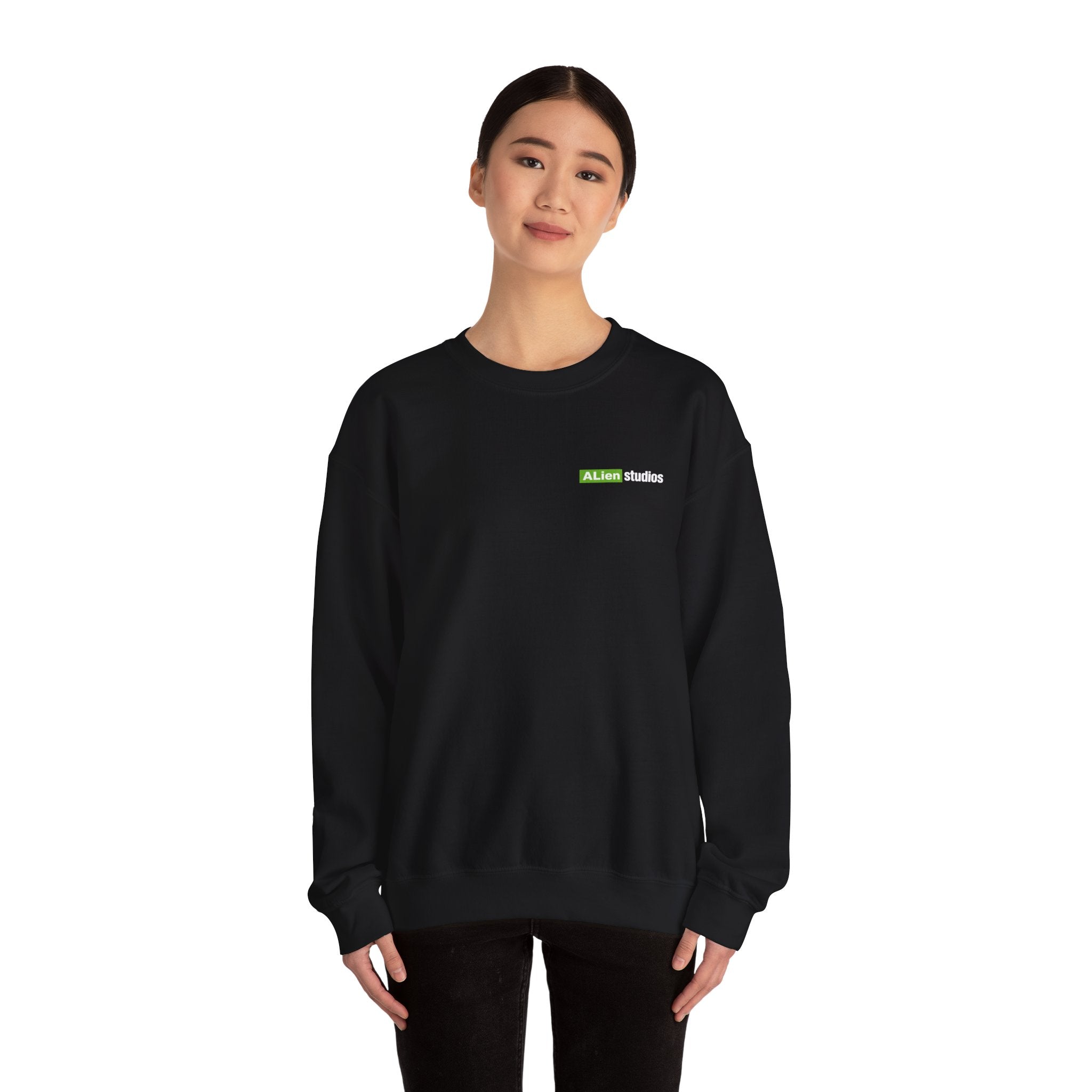 Green Gang The Endgame Begins Sweatshirt | Green Logo Crewneck