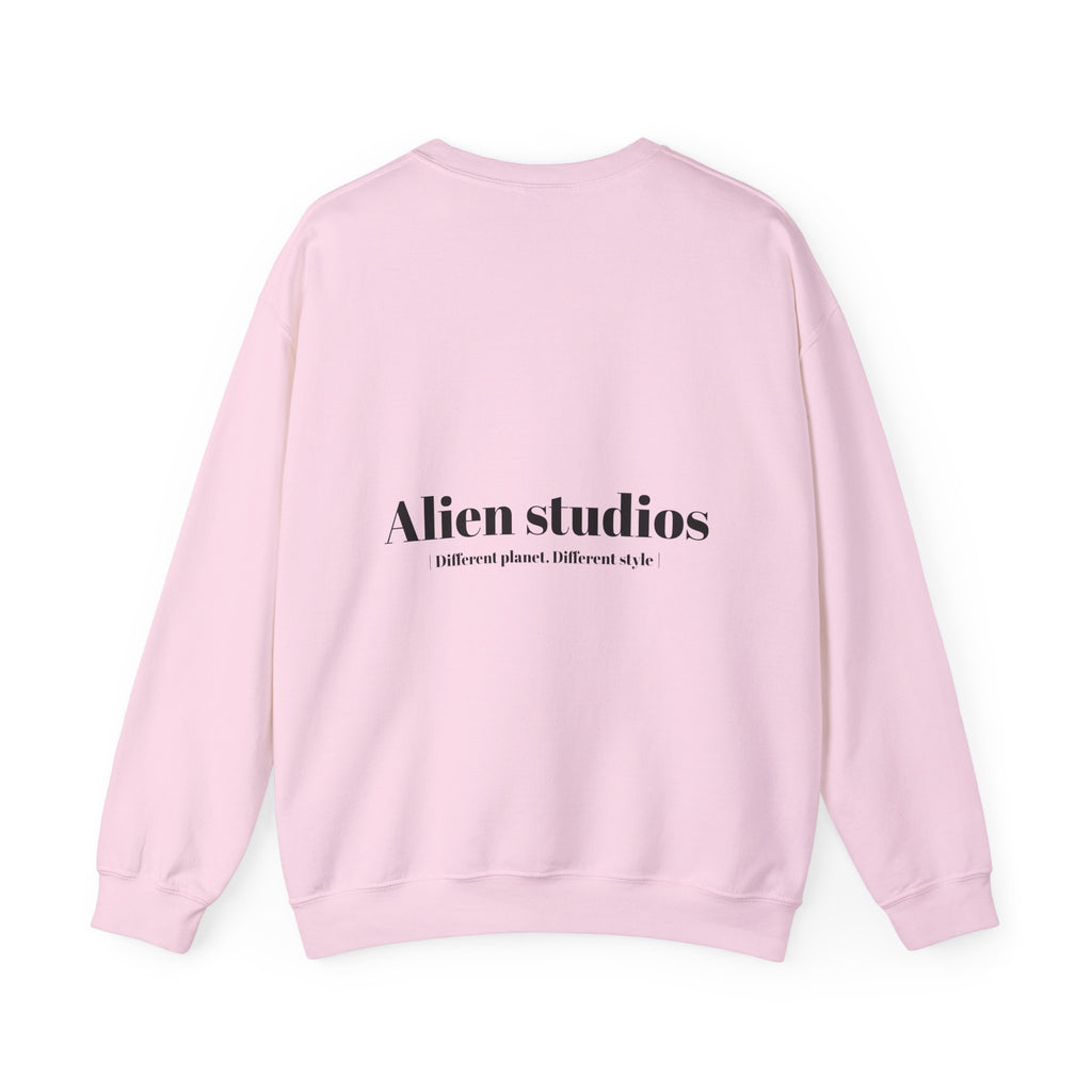 Alien Studios logo sweatshirt | Crewneck sweatshirt, minimalist back text