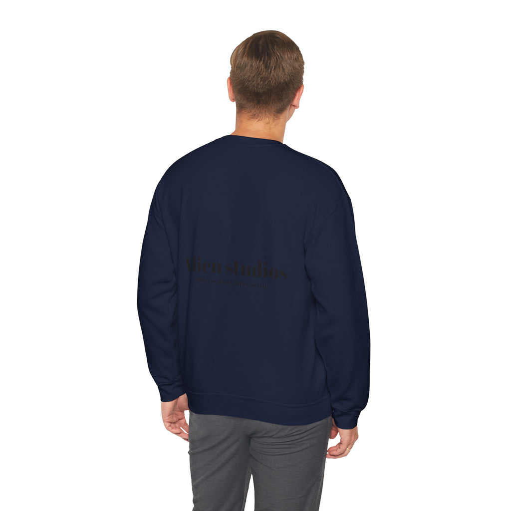 Alien Studios logo sweatshirt | Crewneck sweatshirt, minimalist back text