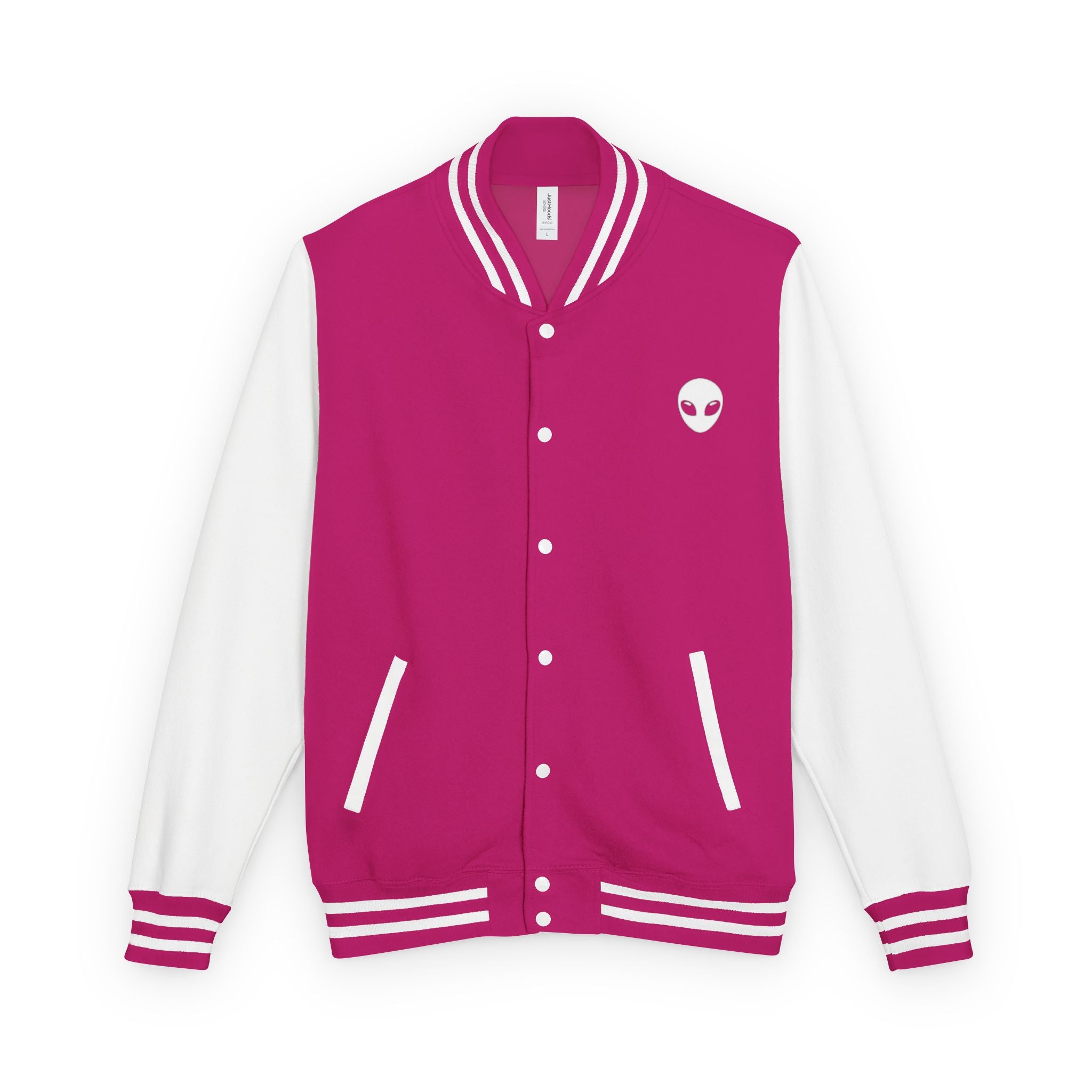 Alien Graphic Letterman Jacket | Alien Head Varsity Jacket