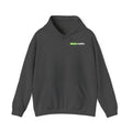 Alien Studios logo Hoodie | Branded Graphic Pullover, Black Logo Sweatshirt