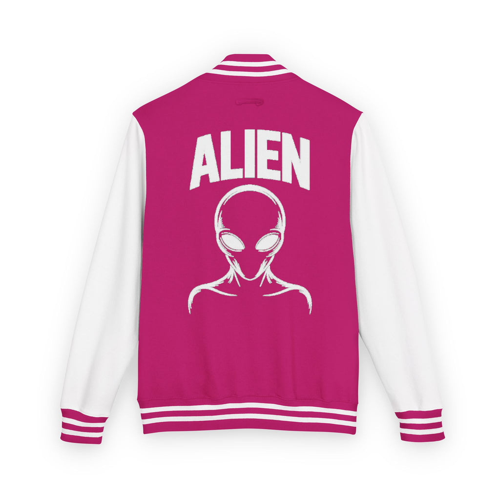 Alien Graphic Letterman Jacket | Alien Head Varsity Jacket