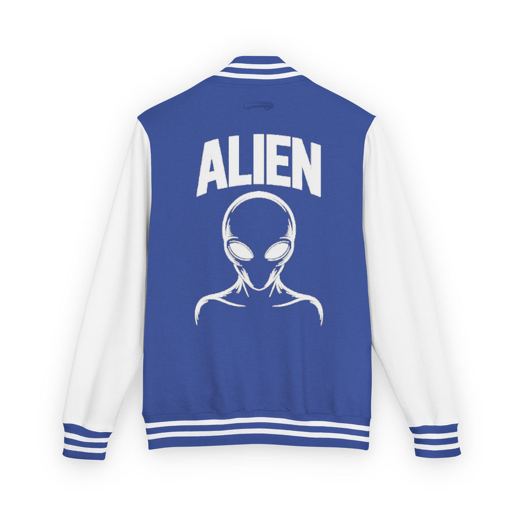 Alien Graphic Letterman Jacket | Alien Head Varsity Jacket