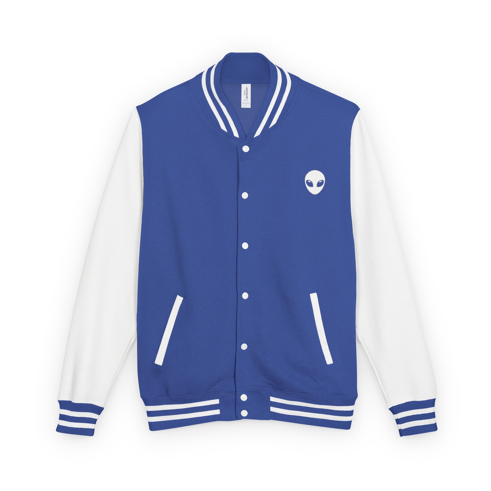 Alien Graphic Letterman Jacket | Alien Head Varsity Jacket