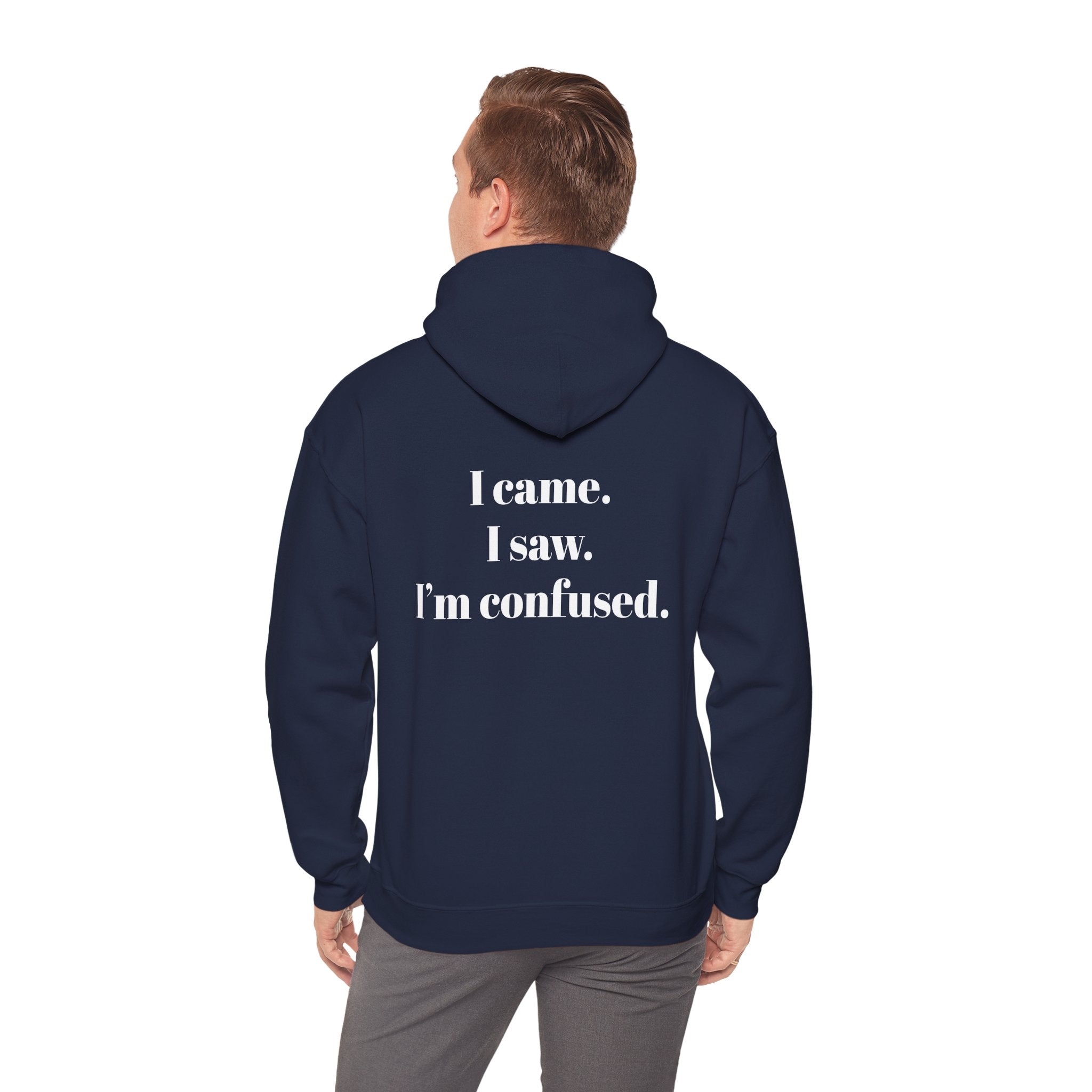 Minimal White Hoodie | Plain Blank Hooded Sweatshirt, DIY Sublimation