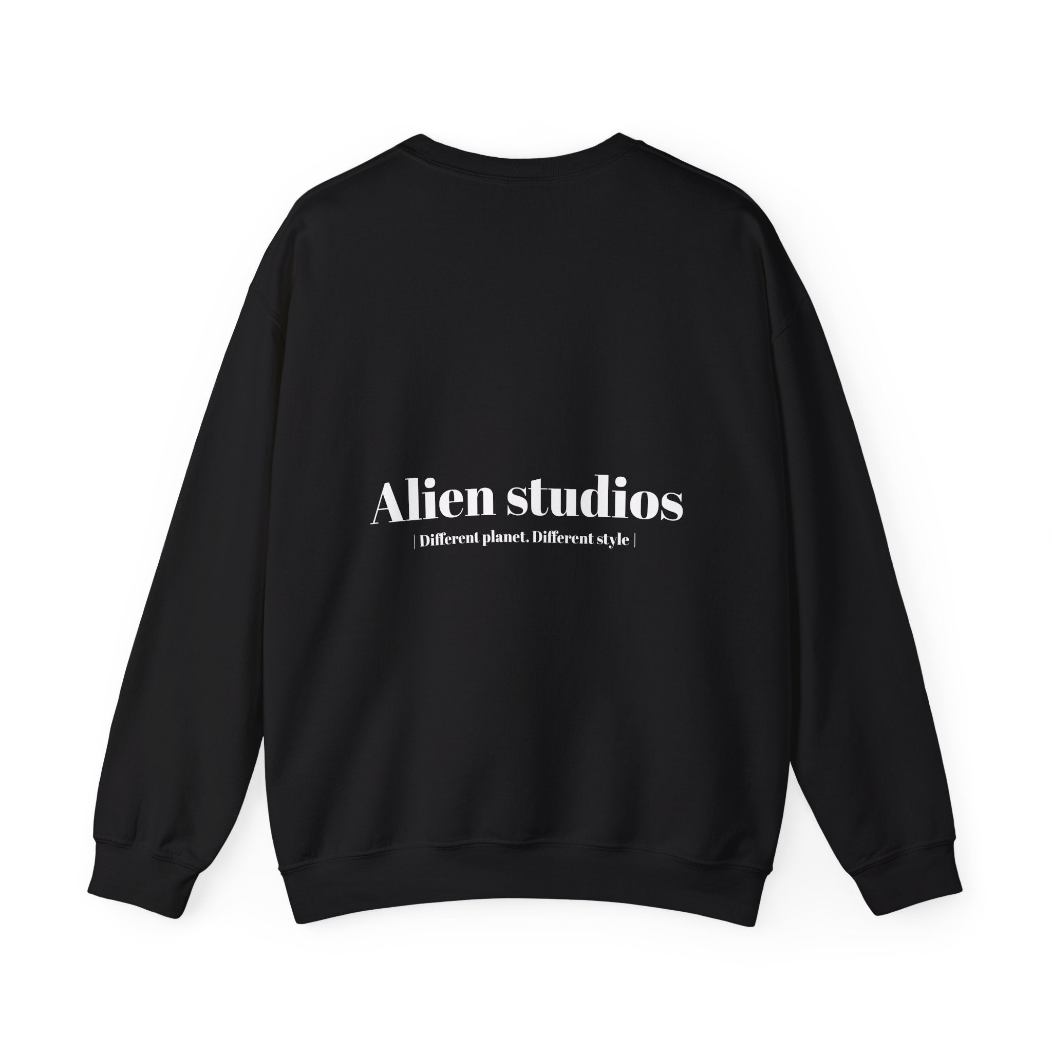 Alien Studios logo sweatshirt | Crewneck sweatshirt, minimalist back text