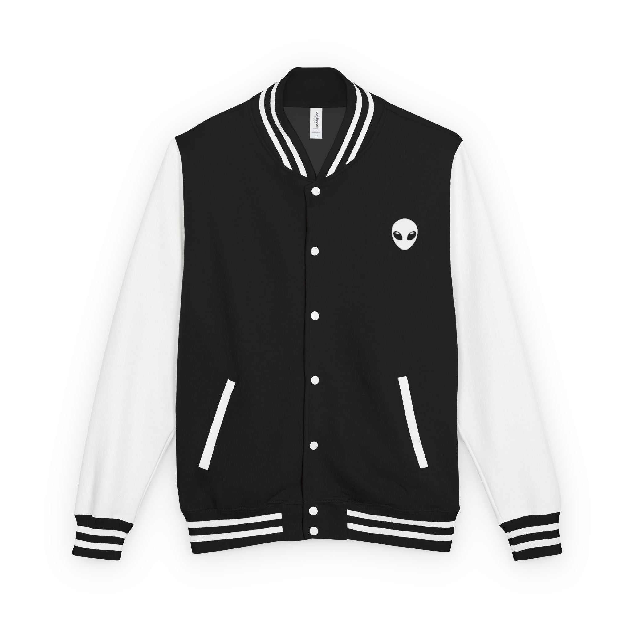 Alien Graphic Letterman Jacket | Alien Head Varsity Jacket