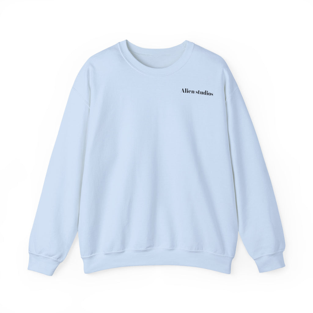 Alien Studios logo sweatshirt | Crewneck sweatshirt, minimalist back text
