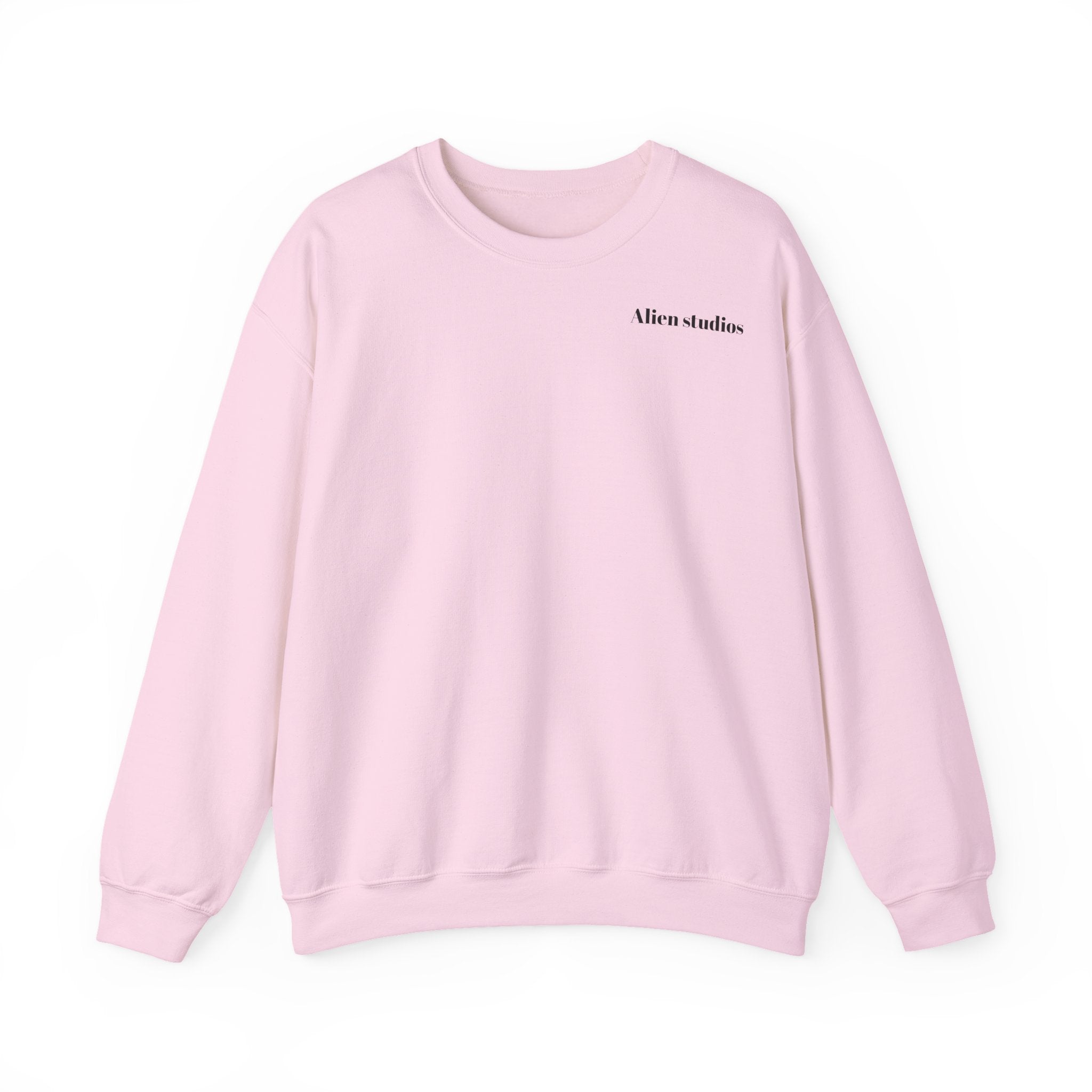 Alien Studios logo sweatshirt | Crewneck sweatshirt, minimalist back text