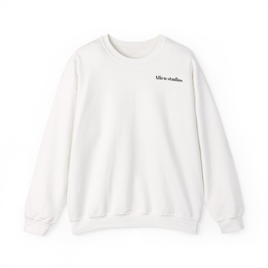 Alien Studios logo sweatshirt | Crewneck sweatshirt, minimalist back text